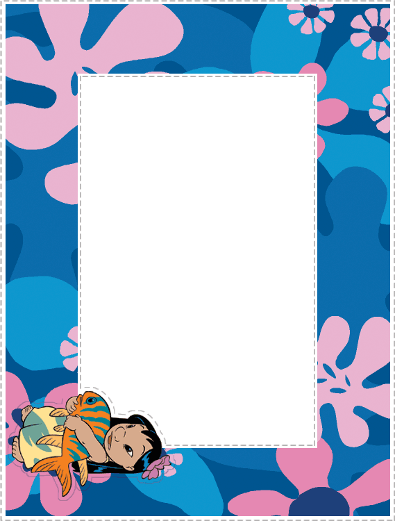 Print It Disney Scrapbook Pages Lilo And Stitch Personalized Birthday Party Ideas