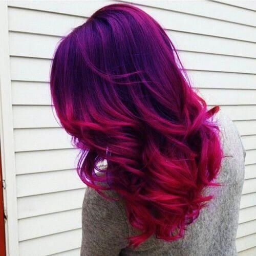 Haarfarbe Violett Rot Haarfarbe Violett Rot
