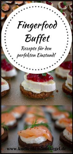 Fingerfood Buffet - Rezepte für den perfekten Einstand! -