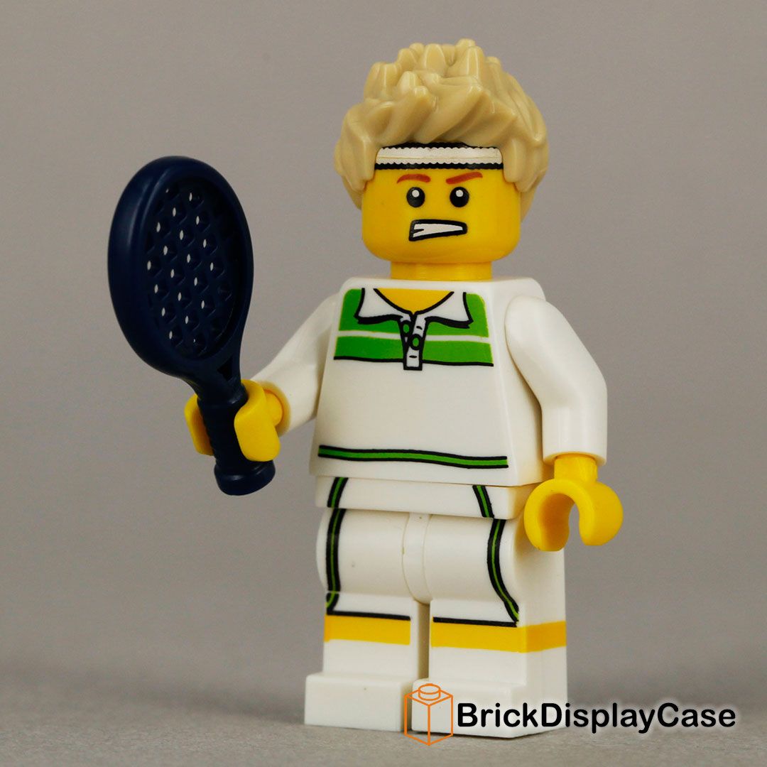100/% Complete Series 7 Lego Tennis Ace Collectible Minifig Figure