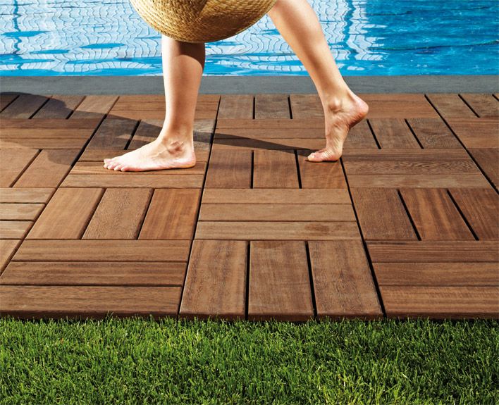 Per il trattamento e la manutenzione dei pavimenti in #legno a bordo ... Pavimenti bordo piscina in legno