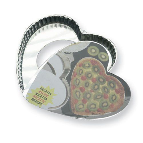 Removable Bottom 10-inch Diameter by 2-inch Deep SCI Scandicrafts Fluted Deep Tart//Quiche Mold
