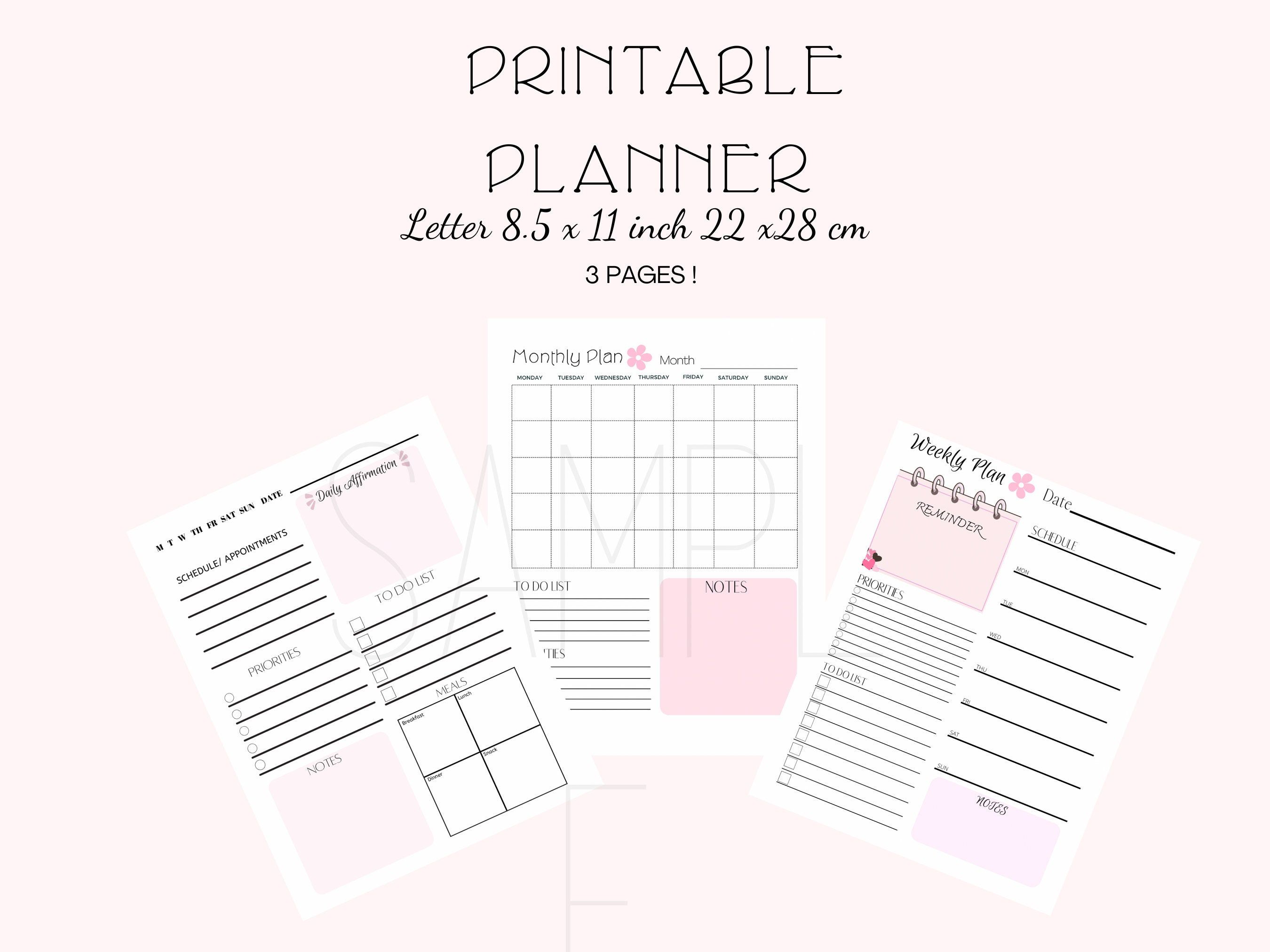Cute Printable Planner Digital Planner Printable Planner IPad cute-printable-planner-digital-planner-printable-planner-ipad