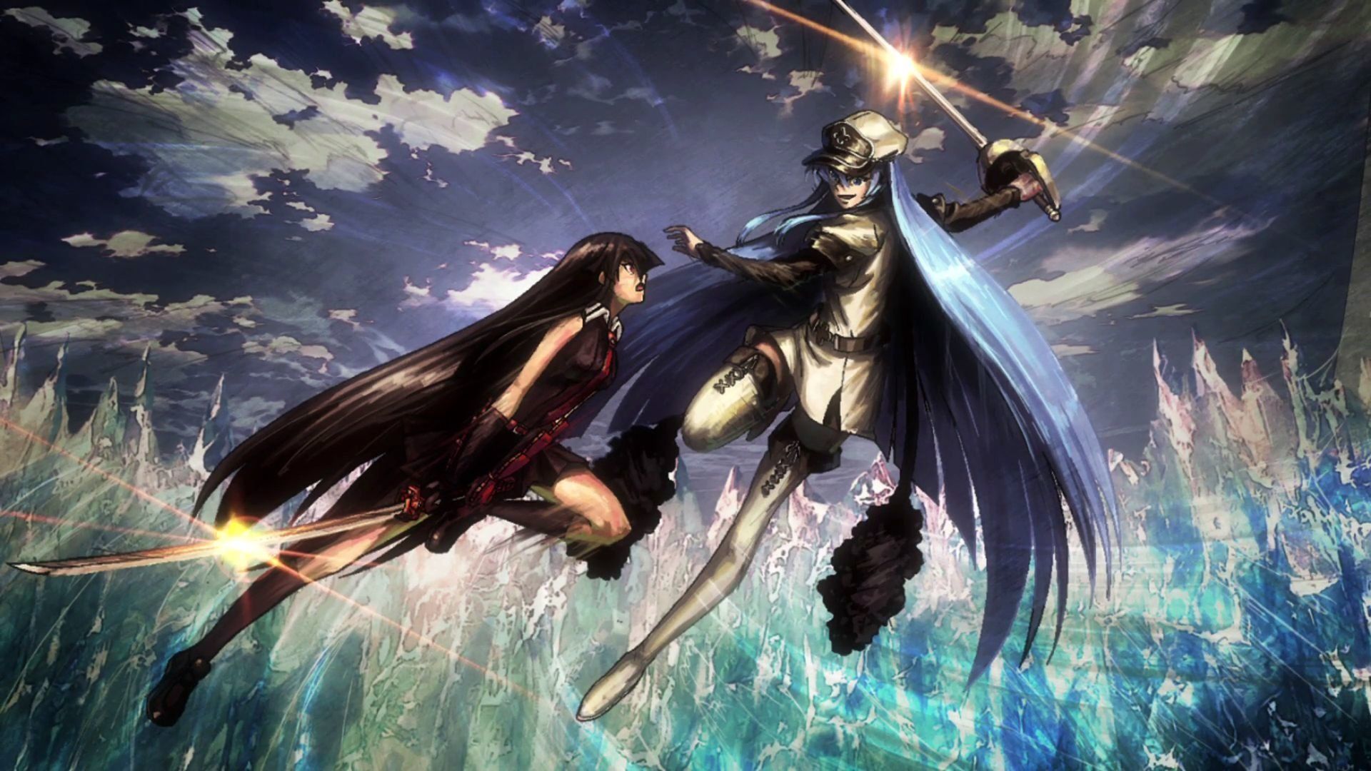 Anime Akame Ga Kill Akame Akame Ga Kill Esdeath Akame Ga Kill