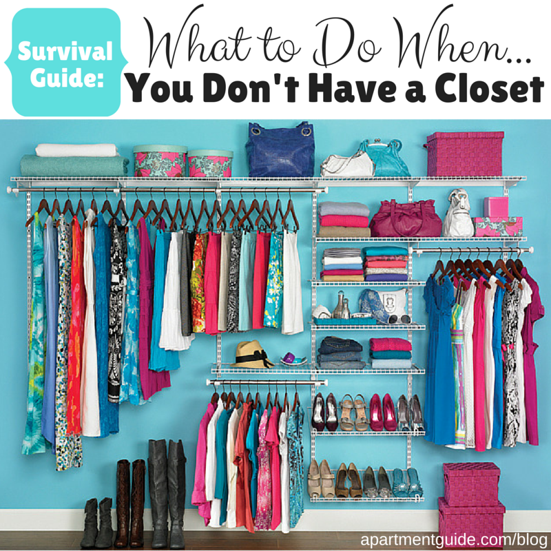 Survival Guide: What to Do if You're Closetless | ApartmentGuide Blog ...