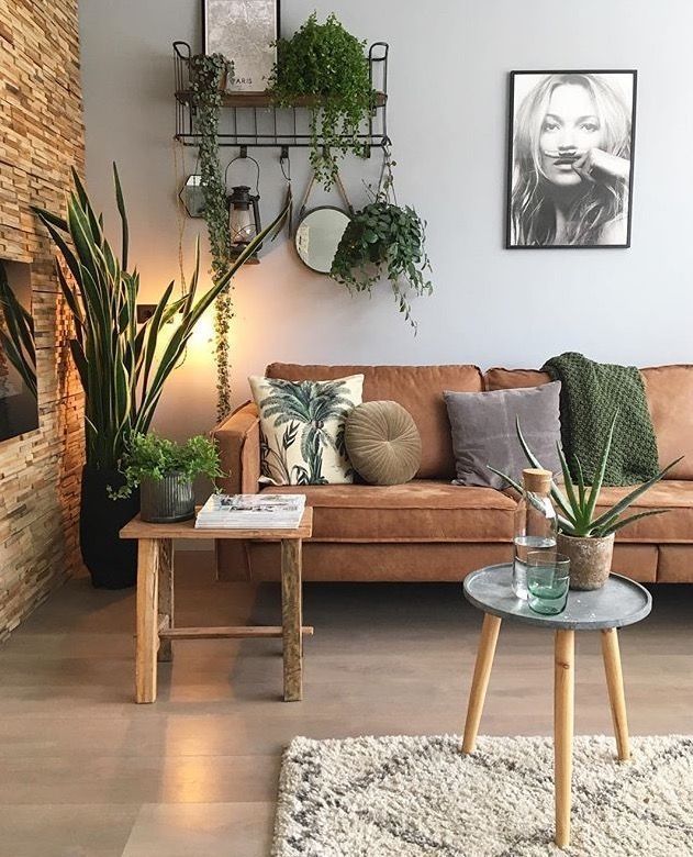 41 Classy & Cute Interior Wall Design for Living Room - decoarchi.com
