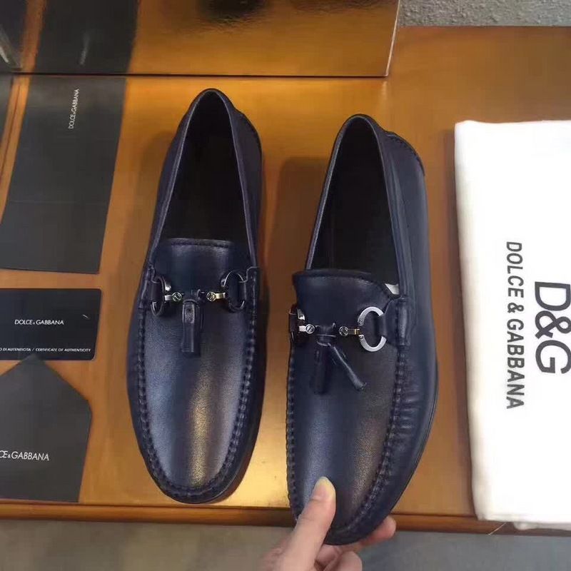 Dolce Gabbana Driver Mocassin Shoes Blue | Dominique