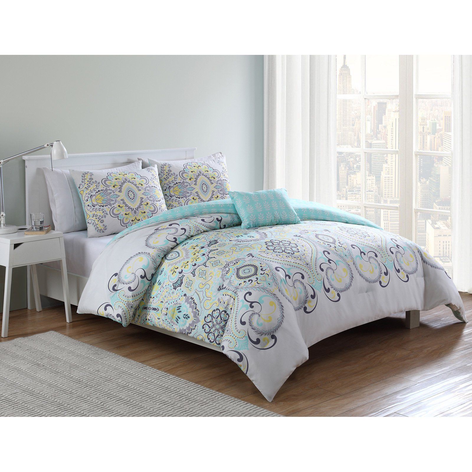 Amherst Printed Comforter Set By Vcny Home Bedding Sets