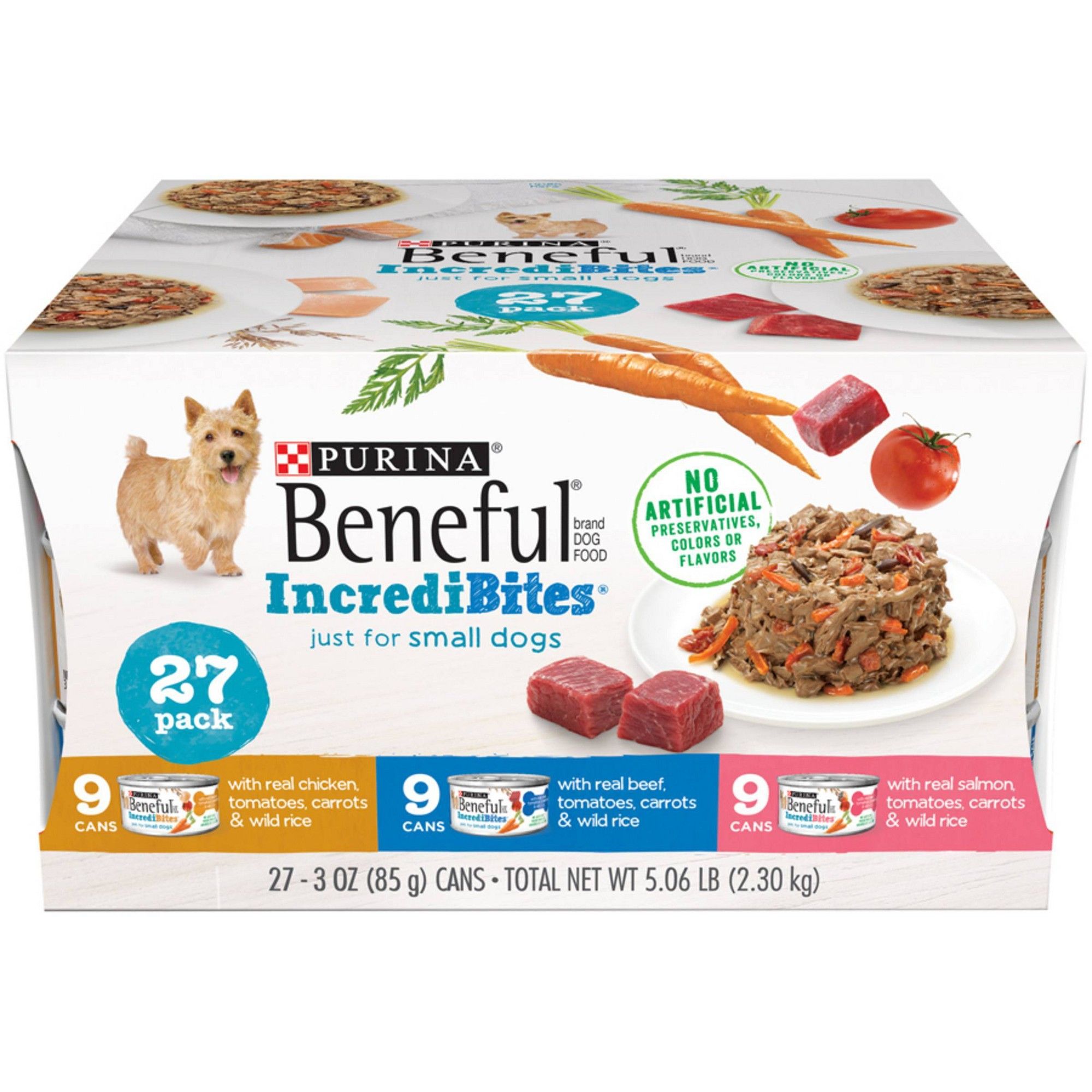 Beneful Incredibites Wet Dog Food Variety Pack 27ct Wet Dog Food