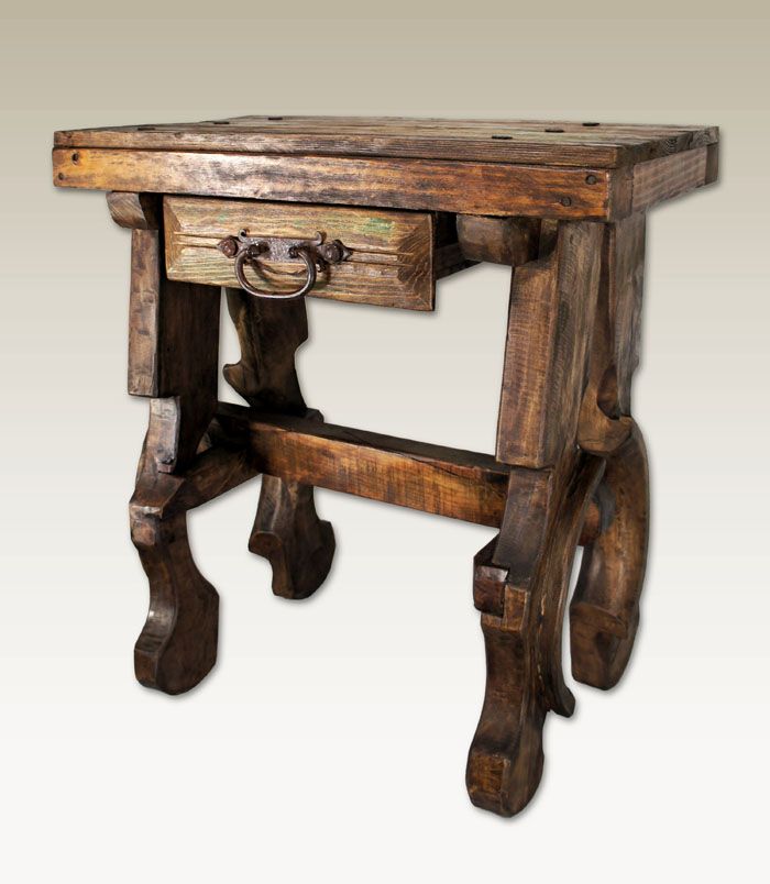 Old Door Entry Table Western Tail And End Tables Authentic Old Door Entry Table Western Tail And End Tables Authentic Reclaimed