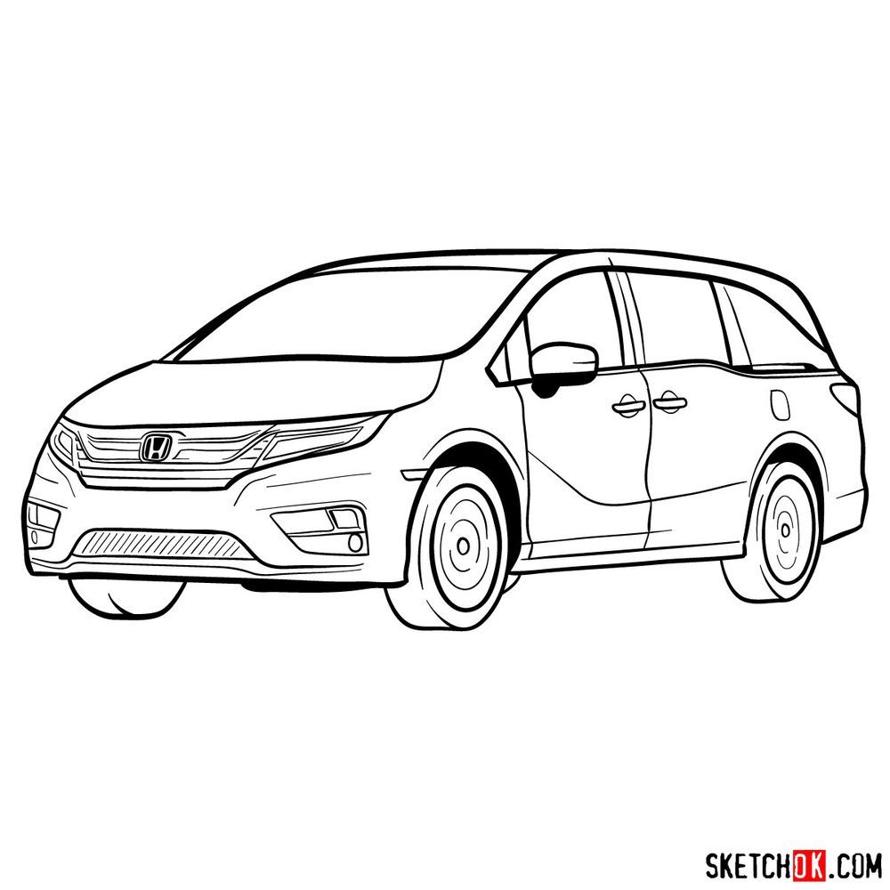 How To Draw The 2020 Honda Odyssey Elite In 2021 Joker Art Drawing Iron Man Art Joker Art