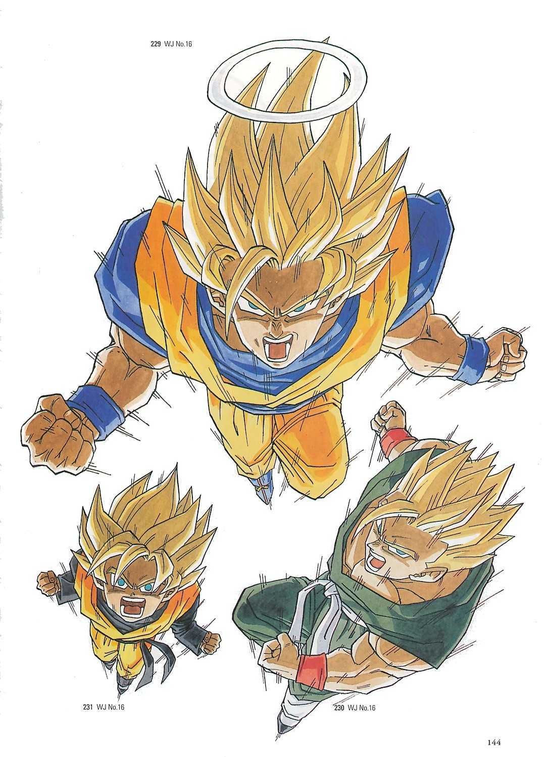 Goku~Gohan~Goten | Dragon ball art, Dragon ball artwork, Anime dragon
