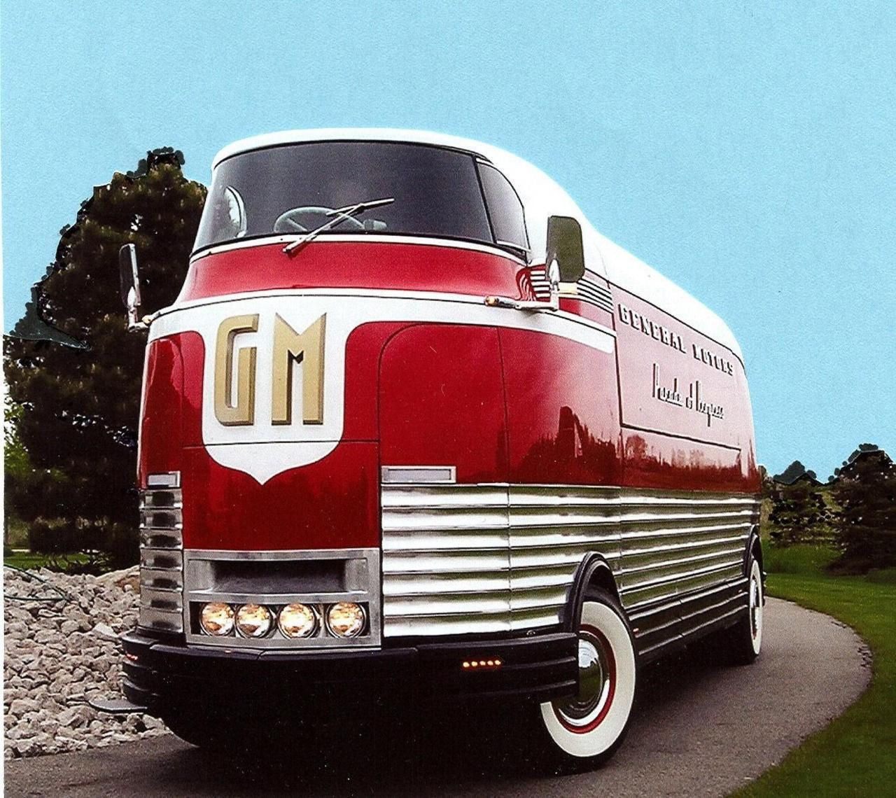 The Gm Futurliners Were A Group Of Stylized Buses Designed In The Gm Futurliners Were A Group Of Stylized Buses Designed In 1940s By Harley Earl For General Motors They Used S Parade Progress