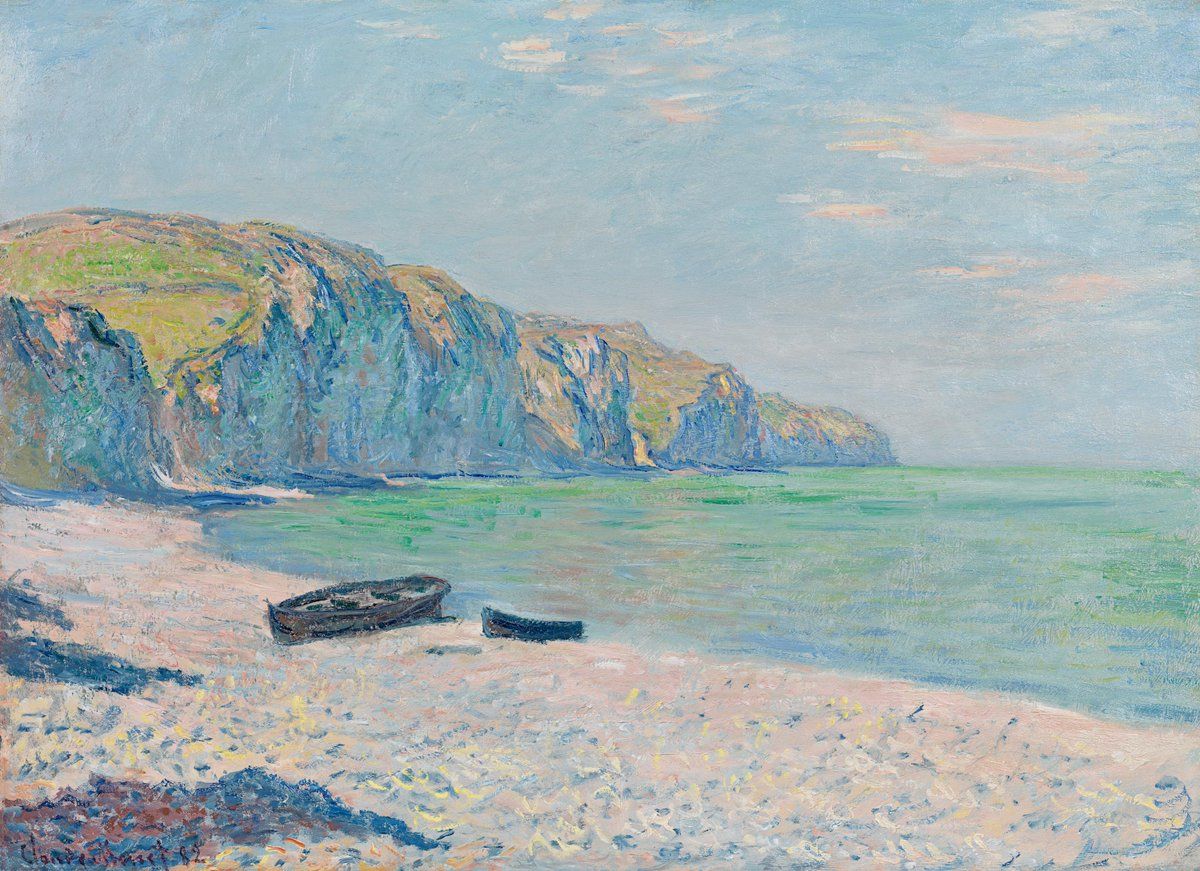 Monet Beach Paintings