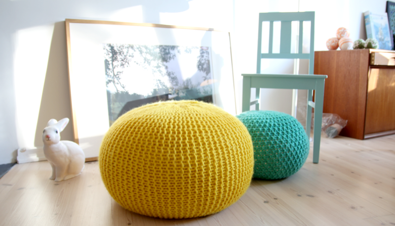 A Tweed Pouf Ottoman An Easy Chunky Knit Ottomans Inspiration Make Your Own Pouf Ottoman A Tweed Pouf Ottoman An Easy Chunky Knit Ottomans Inspiration Make Your Own Pouf Ottoman