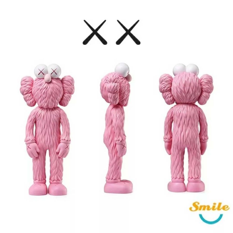 Kaws Thailand Bangkok Exhibition Sesame Street Kaws BFF PVC Doll Toy 30cm#