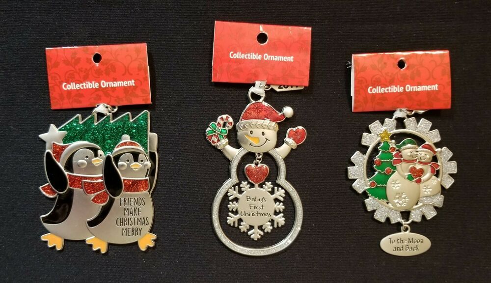 Hallmark Personalized Metal Snowman Christmas Ornament Samuel