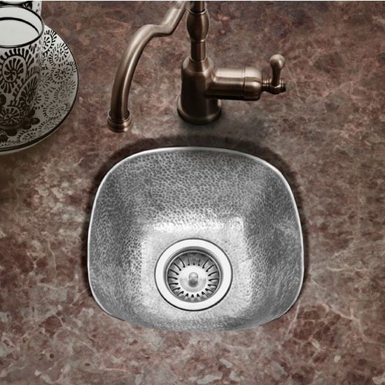 Houzer Hammerwerks Schns Bar Prep Sink Butler S Pantry Bar Sinks Hammerwerks Schns Prep Sink W 3 Drain Opening By Houzer Kitchen Accessories Unlimited