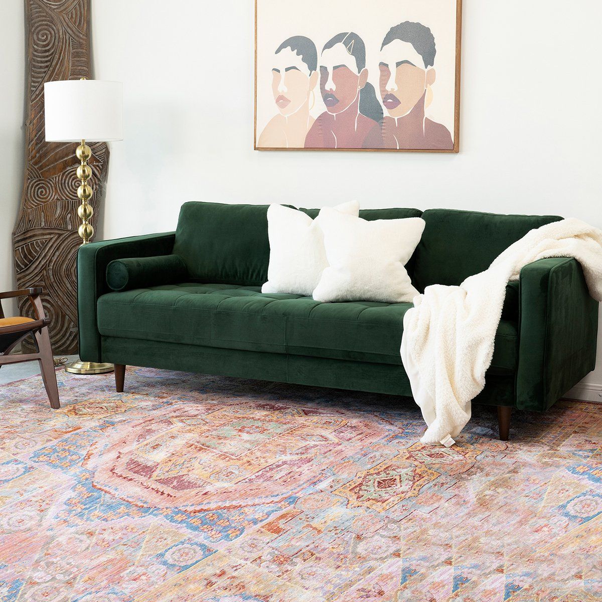 Tessa Sofa Green Velvet In 2021 Furniture White Oak Tessa Sofa Green Velvet In 2021, How Much Does A 3 Seater Sofa Weigh