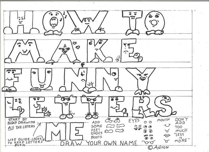 Lettering Art Project Design A New Alphabet With Funny Faces This Makes Spectacular Lettering Art Project Design A New Alphabet With Funny Faces This Makes Spectacular