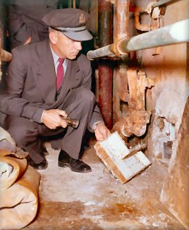 Fake Ventilation Grills And Wall Segments Were Used To Conceal The