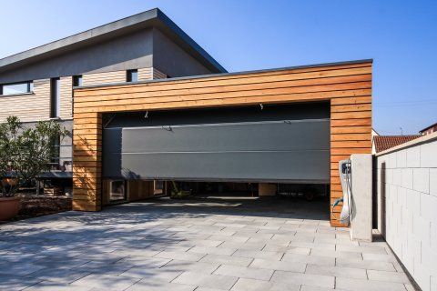 Montierte Doppelgarage 6 3 X 6 3 M Hagen Holzgarage Garage Aus Holz Doppelgarage