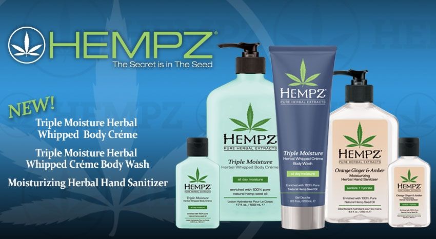 Hemp Seed Body Lotions Body Creme Body Wash Hand Sanitizer