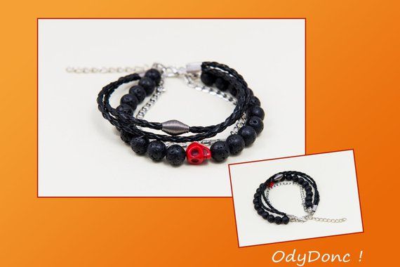 grand bracelet homme en cuir grand bracelet homme en cuir