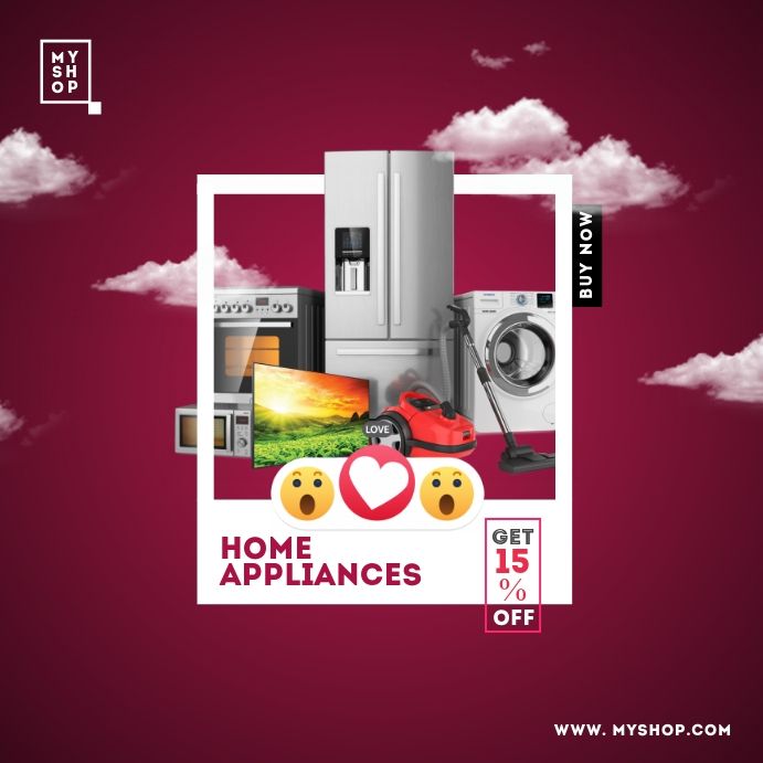 Home Appliances Sale Advert Home Appliances Sale Advert