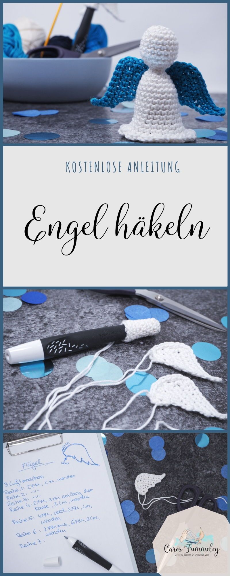 Anzeige: Engel häkeln für den Schneider Breeze - Kostenlose Anleitung #haken