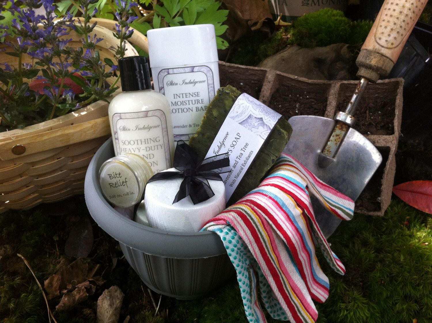 Gift Set For Gardeners Organic Birthday Gift Set For Gardeners Organic Birthday Housewarming Gardener