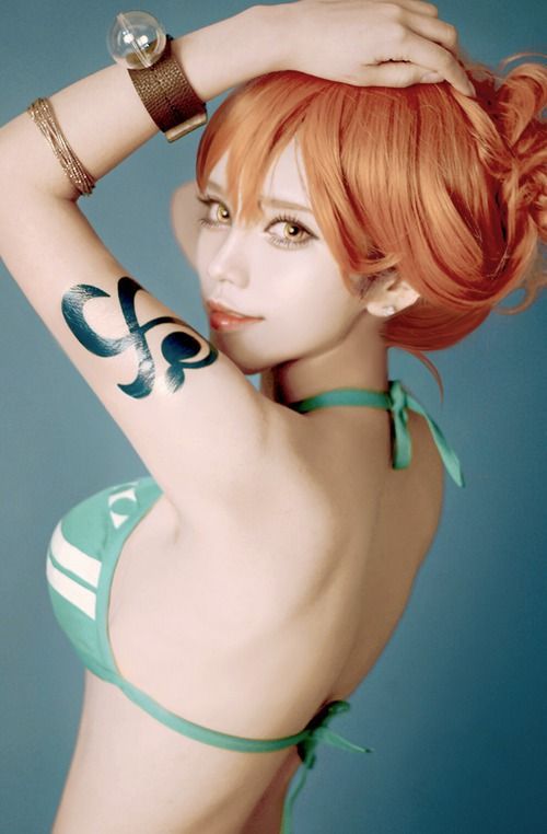 One piece cosplay nami