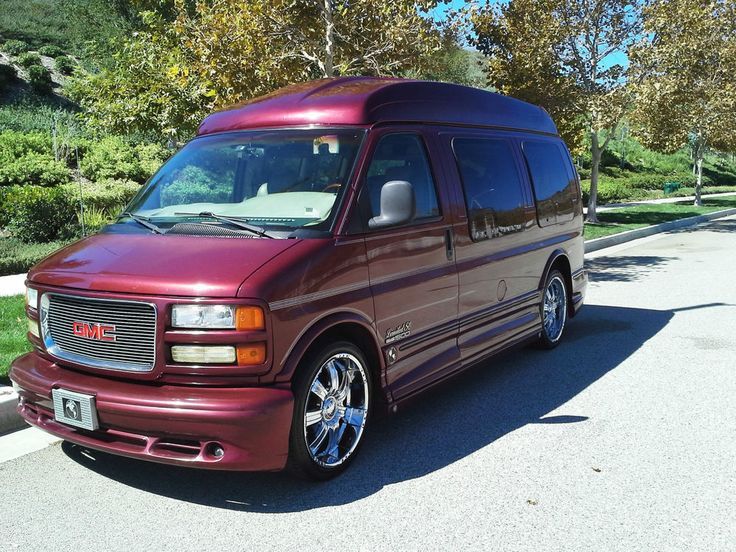 2000 gmc savana high top conversion van