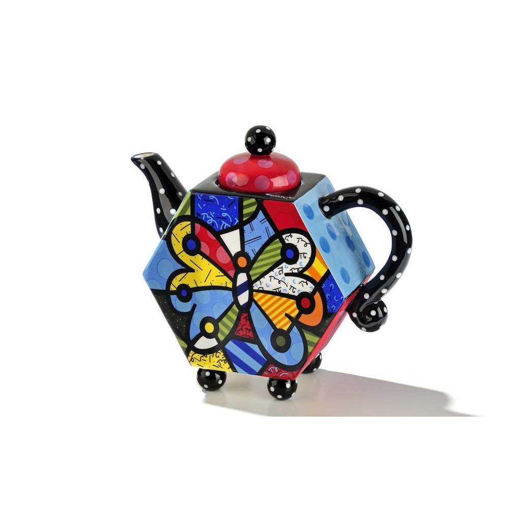 20048 C Flying Heart Romero Britto grandes tetera de cafetera 1,7 l teapot