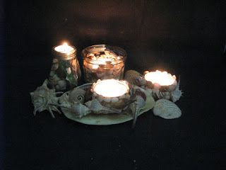 Pomysły plastyczne dla każdego, DiY - Joanna Wajdenfeld: Magiczne lampiony z muszelek Magic Lantern, Tea Light Candle, Candlelight, Tea Lights, Lanterns, Shells, Joanna, Candles, Diy
