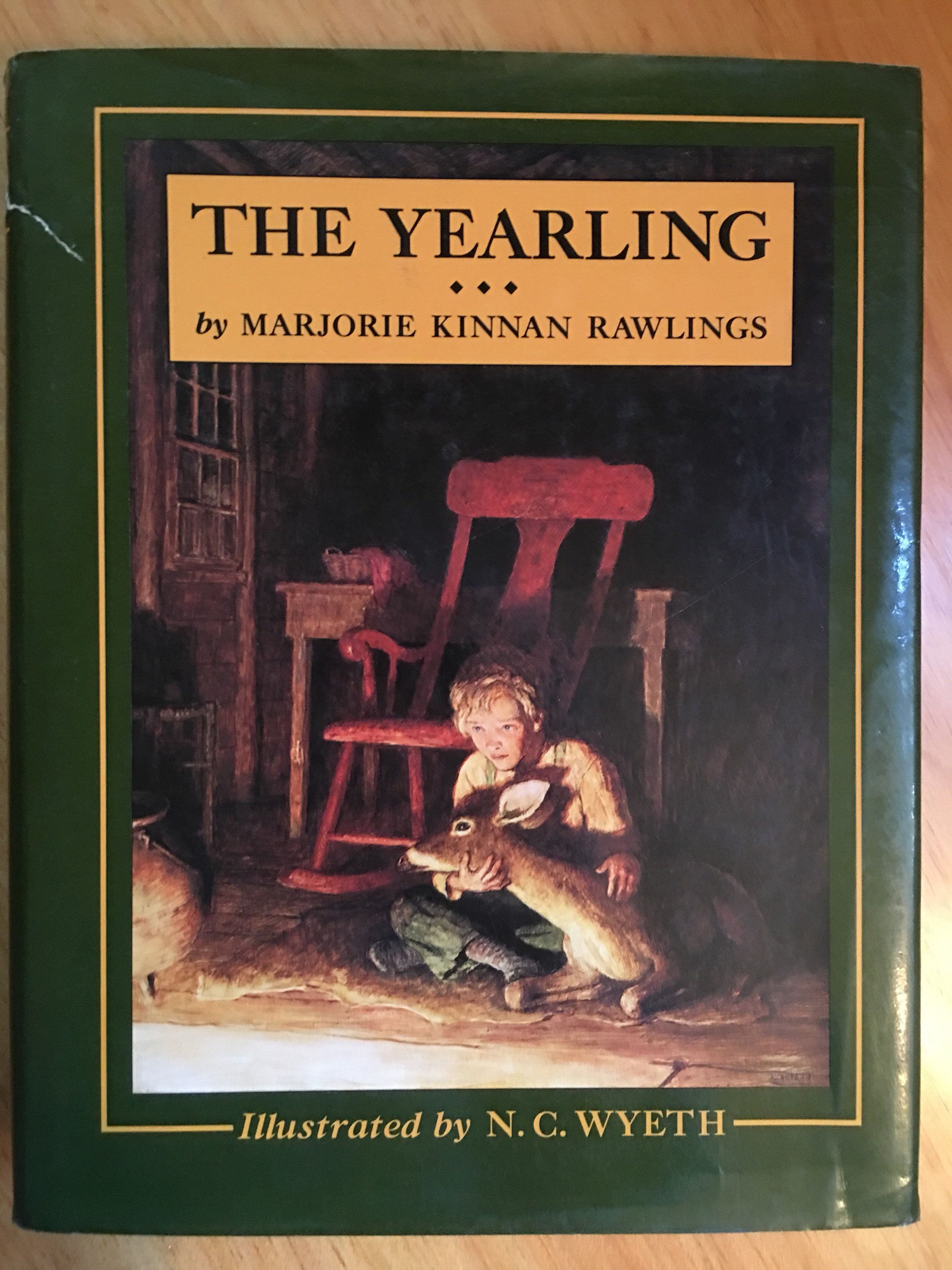 WYETH C 1:12 SCALE MINIATURE BOOK THE YEARLING ILLUSTRATED N