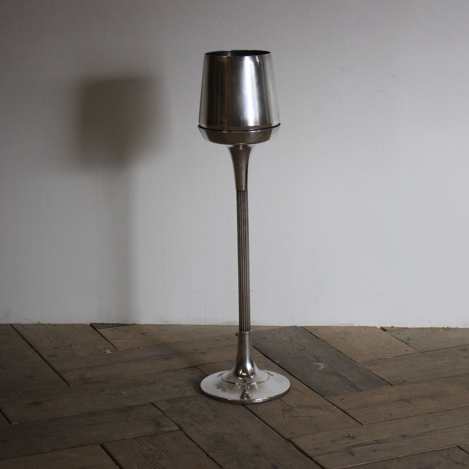 Mid C20th Italian Silver Plated Champagne Wine Bucket On Mid C20th Italian Silver Plated Champagne Wine Bucket On