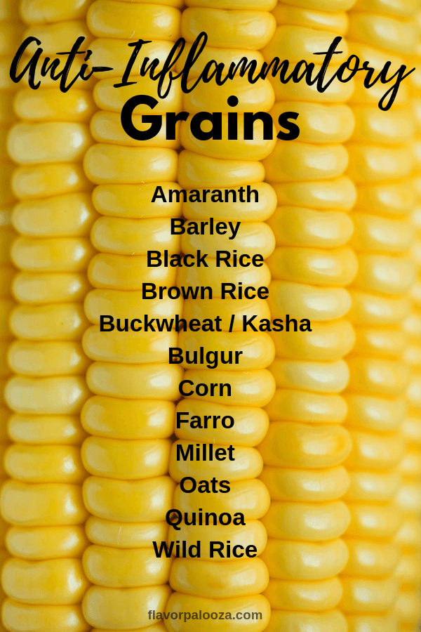 Your Complete Anti-Inflammatory Foods List