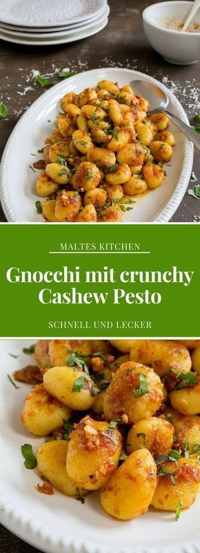 Gnocchi mit crunchy Cashew Pesto - Amanda