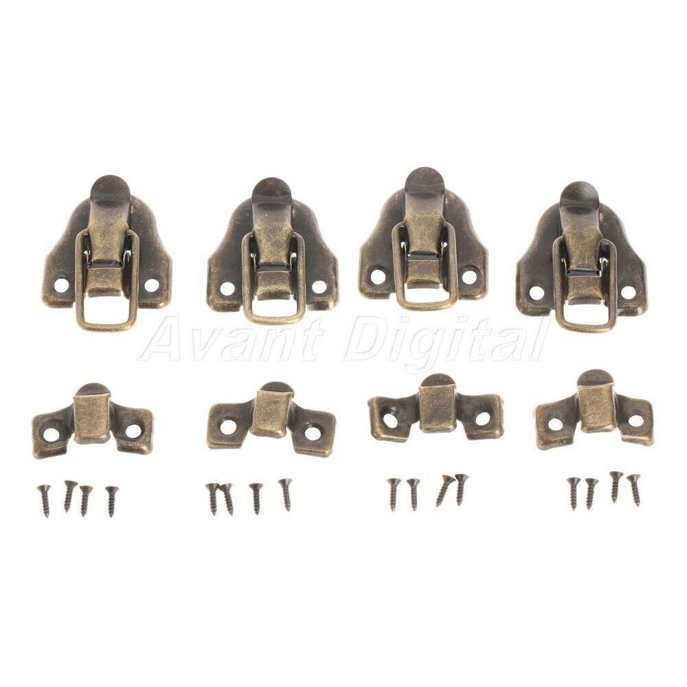 4pcs Jewelry Chest Box Suitcase Case Trunk Buckles Toggle Hasp Latch Clasp LN_LO 4pcs Jewelry Chest Box Suitcase Case Trunk Buckles Toggle Hasp Latch Clasp LN_LO