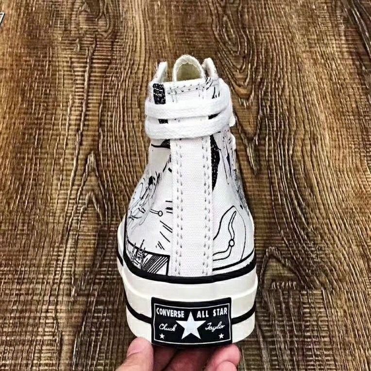Converse All Star Chuck Taylor Doraemon 1970 Monster Graffiti Canvas Shoes 500 Tl Sanalpazar Com Da