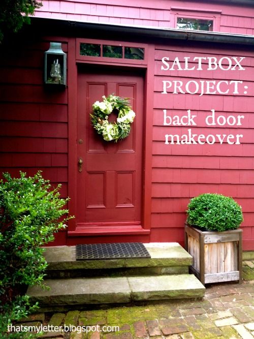 Everything Painted Benjamin Moore Cottage Red The Saltbox Project