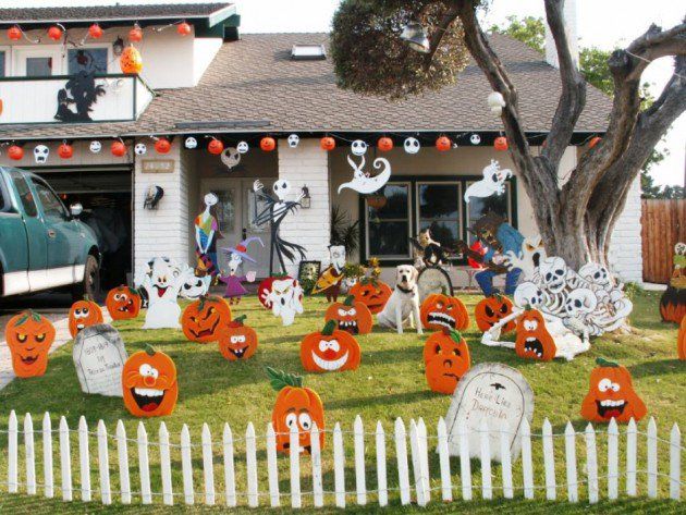 16 astounding diy outdoor halloween decorations that you must see