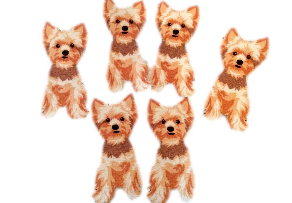 DOG DISH Iron On Embroidered Patch Pets Dogs Puppies