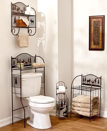 Bronze Metal Woodland Bath Collection In 2020 Rustic Bathroom Bronze Metal Woodland Bath Collection