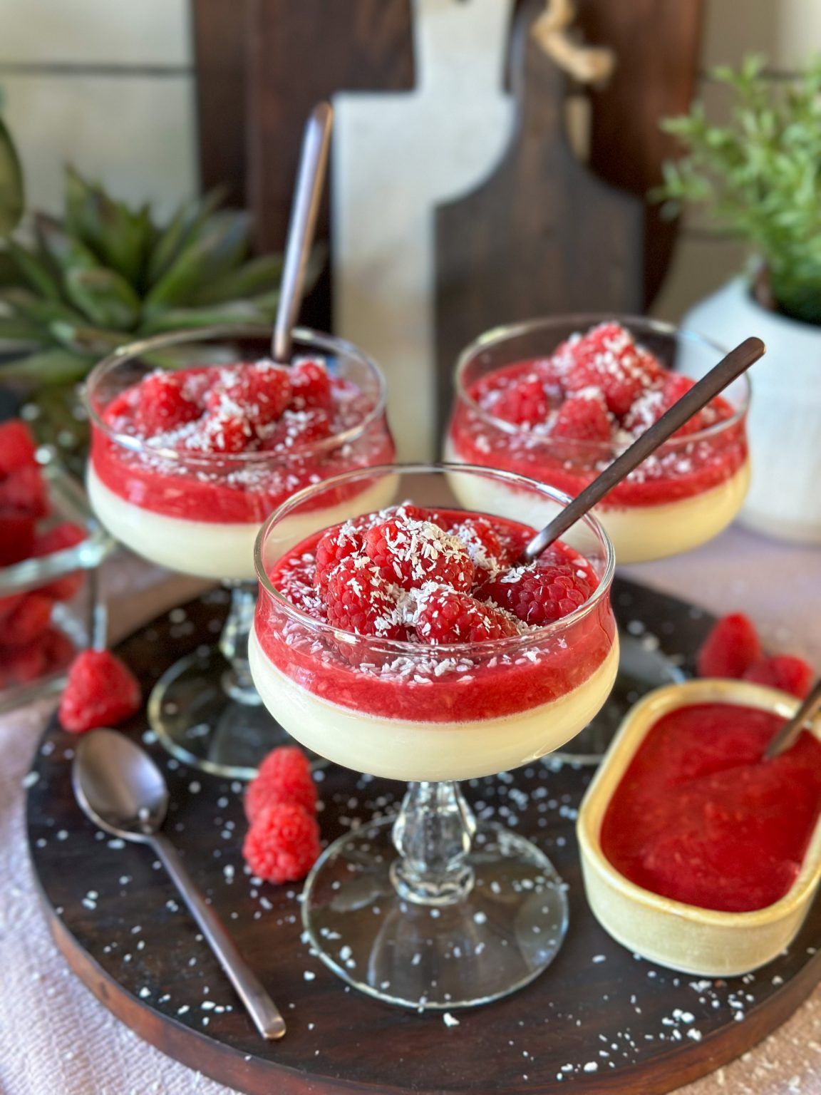 Lactose vrije panna cotta
