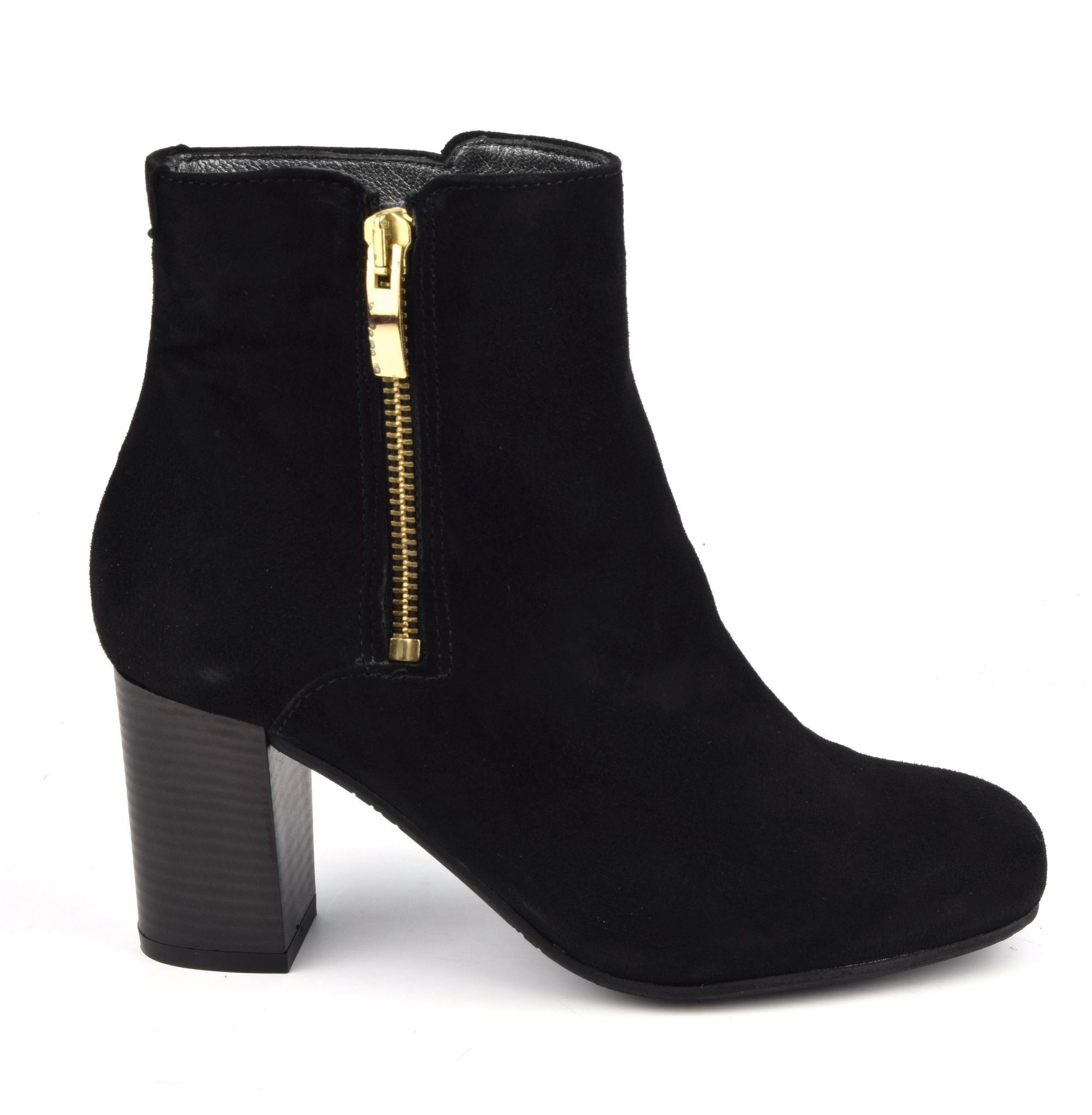 Bottines zip ou... Ir de nubuck... Ir... Onx... Lla b