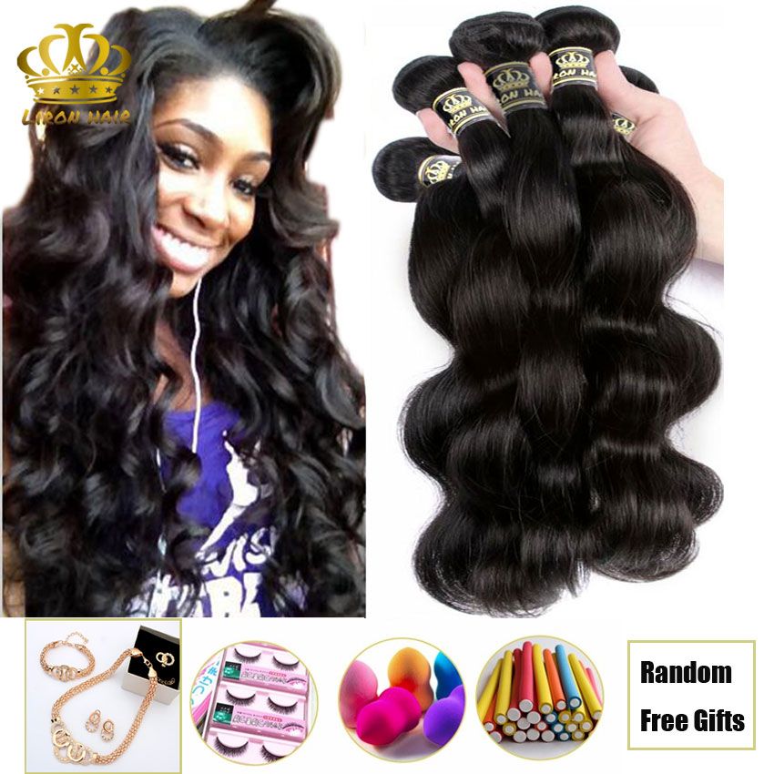 Moresoo 120g Clip In Body Wave Off Black 1B Brazilian
