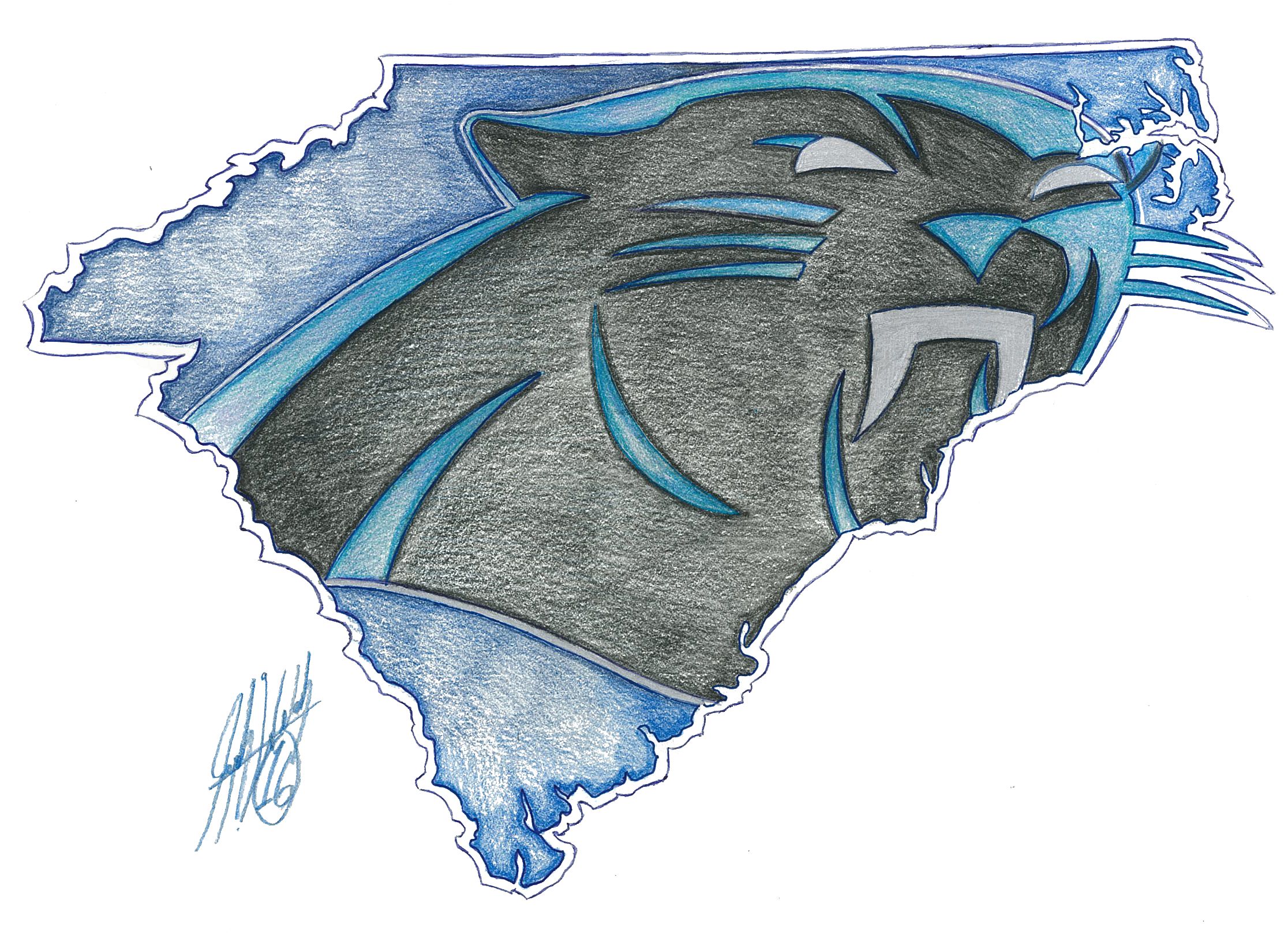 Carolina Panthers  Carolina panthers Drawings Panthers