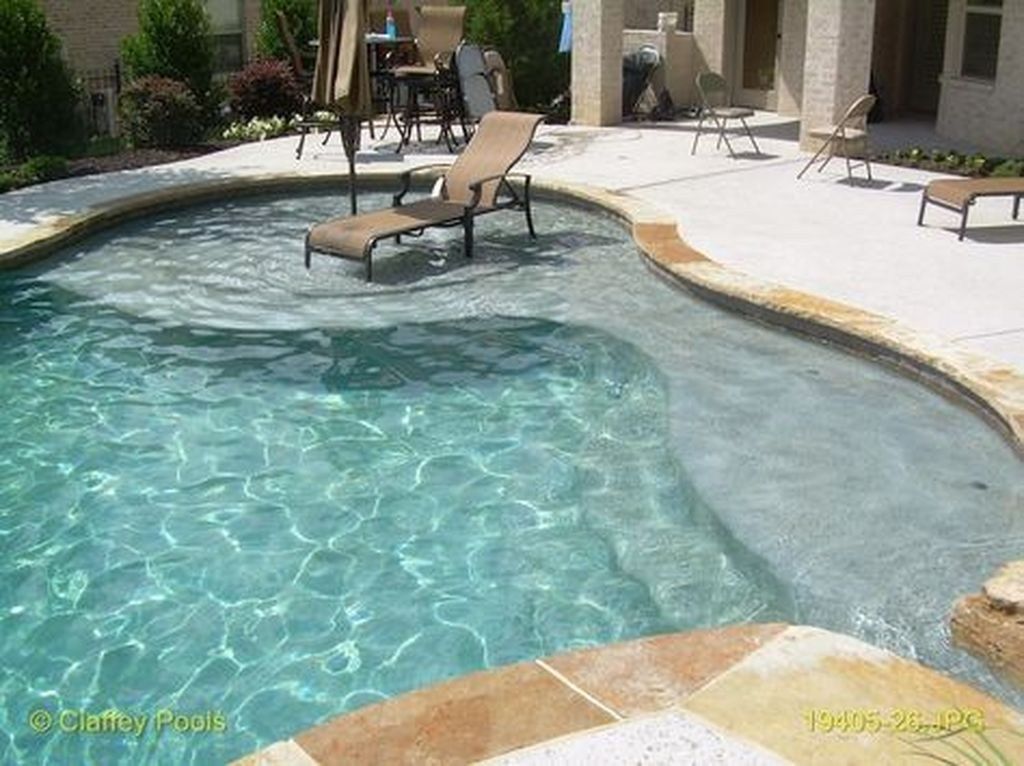 Ruffled Ribbed Shirt In 2021 Pool Landscaping Swimming Pool Designs Backyard Pool Landscaping